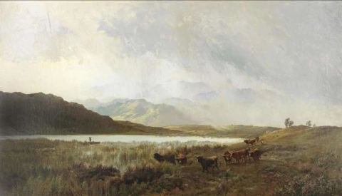 Scotch Moorland And Mist 1876