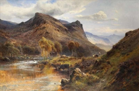 The Riverbend In Borrowdale Pass