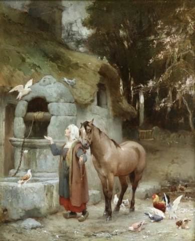 Am Brunnen 1871