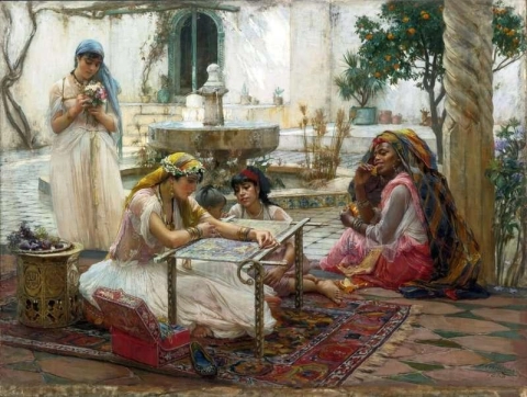 In A Country Town Algiers 1888