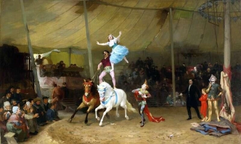 Het Amerikaanse circus in Frankrijk 1869-1870