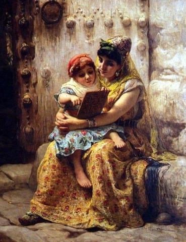 The Reading Lesson 1880