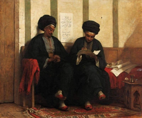 Coptas no Alto Egito, 1874