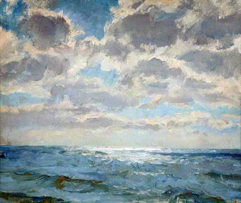 Paesaggio marino prima del 1935