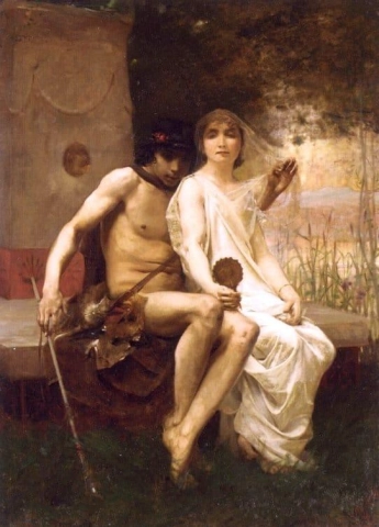 Lycenion And Daphnis 1880