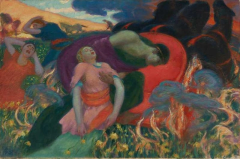 Il ratto di Persefone, 1913 circa