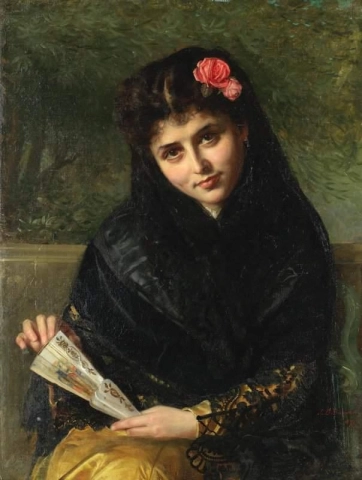 Eine spanische Schönheit 1875