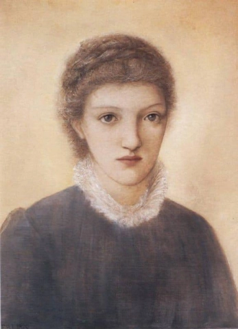 Portret van Frances Graham 1879