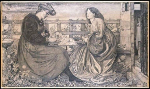 Die Backgammonspieler 1861