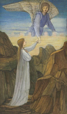 O anjo da guarda por volta de 1876