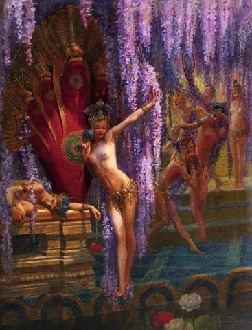 Exotic Dancers Ca. 1880 1