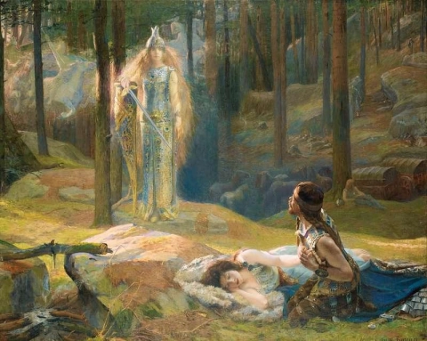 La Revelación Brunhilde Descubriendo Sieglinde Y Siegmund