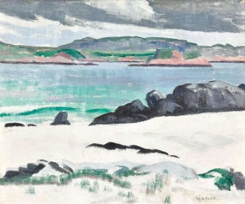 Iona Cows Rock en de Ross Of Mull, ca. 1926