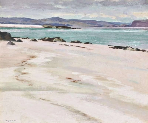 Iona White Sands naar het oosten