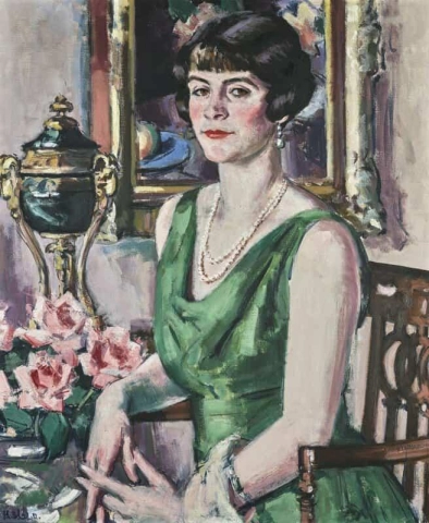 イオン・R・ハリソン・クロフト夫人の肖像画、1932年