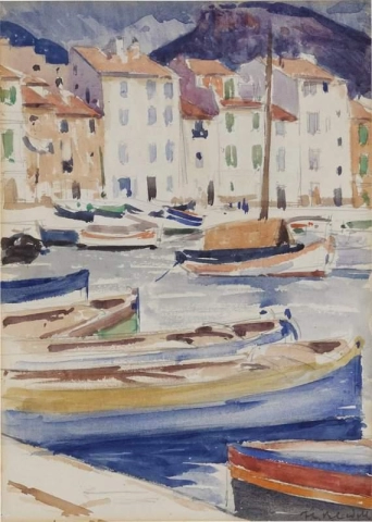 The Harbor Cassis 1923-24