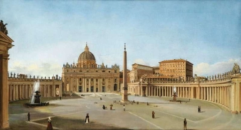 Sankt Petersplatsen Rom 1