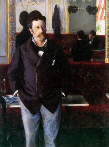 In A Cafe 1880