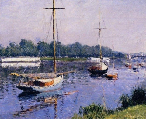 Le Bassin D Argenteuil Ca. 1882