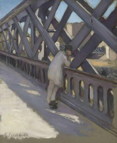 The Pont De L Europe - Partial Study 1876