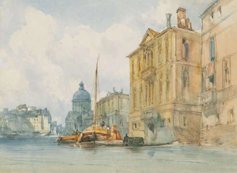 O Grande Canal com San Simeon Piccolo Veneza
