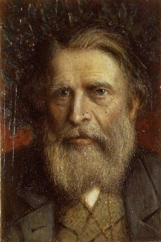 John Ruskin noin 1882