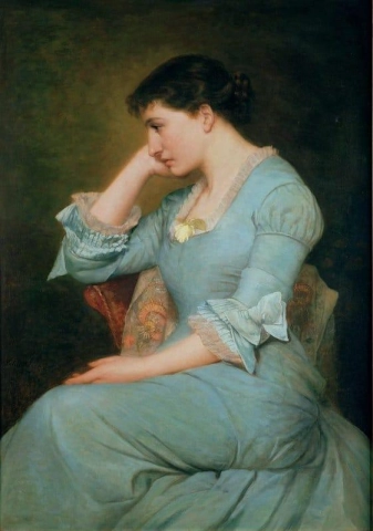 Portret van Lillie Langtry 1879