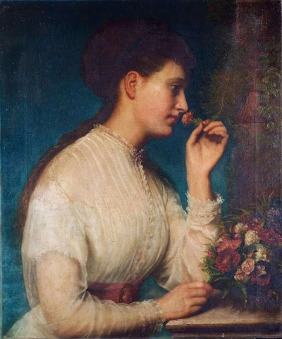 Porträtt av May Princep 1868
