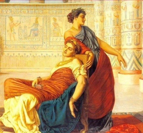 Cleopatras död