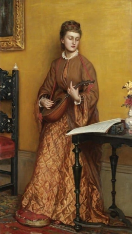 Il suonatore di mandolino 1870