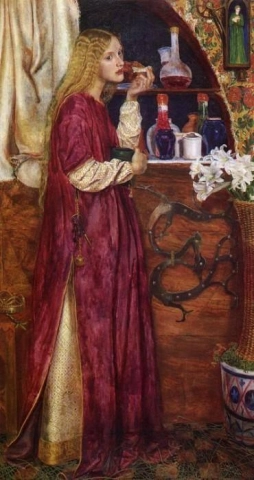 La regina era in salotto a mangiare pane e miele, 1860