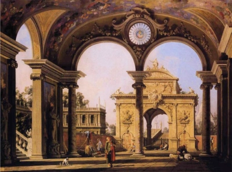 Capriccio - Arco de triunfo del Renacimiento