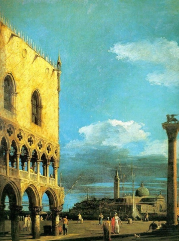 The Piazzetta in front of Saint George Major