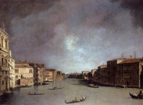 Il Canal Grande - Dal Palazzo Balbi