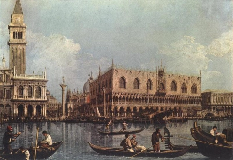 Veduta del bacino di San Marco