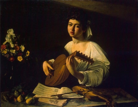 Il suonatore di liuto - 1596