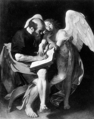 San Matteo e l'angelo - 1599
