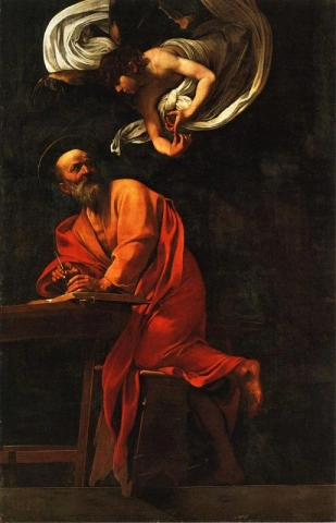San Matteo e l'angelo - 1602
