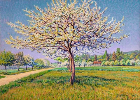 Blühende Bäume 1929