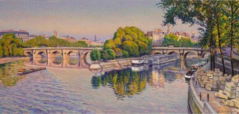Le Pont-neuf Ete 20 Heures 1939