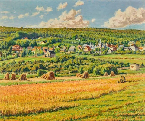 Landsbyen Georgenborn 1946