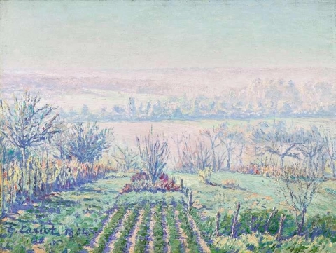 Morning Mist Landscape 1904