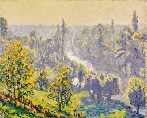 Perigny Autumn Matinee On L Yerres 1910