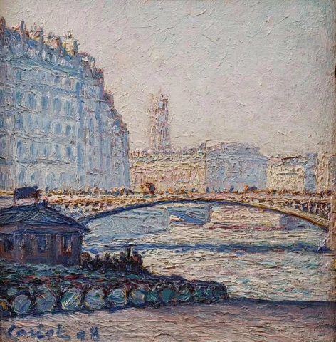 Puente sobre el Sena 1898