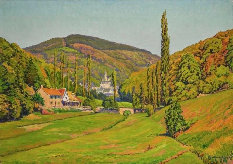 Schlangenbad And The Valley 1920 1