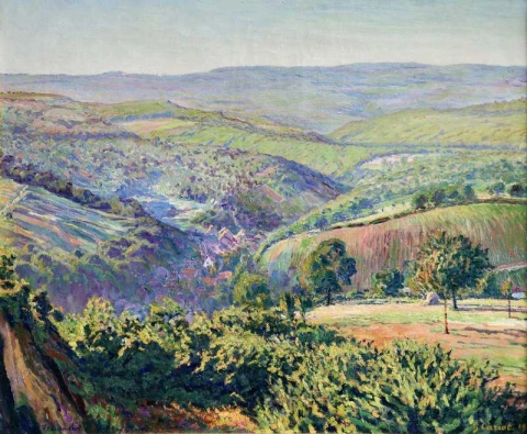 El valle del Rin Frauenstein 1919