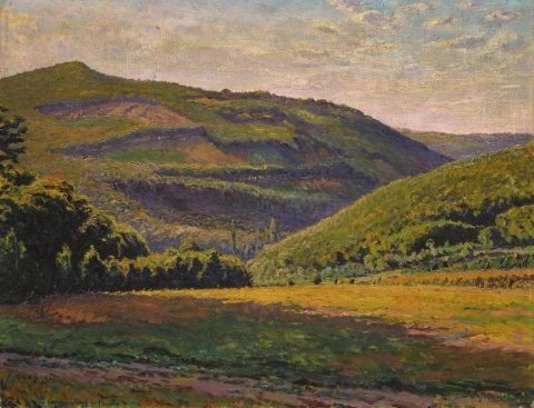 View Of Hansen Kopf In The Taunus 1919