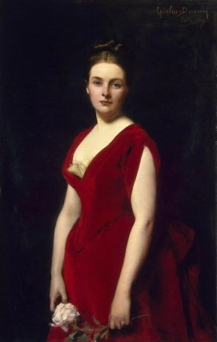 Porträtt av prinsessan Obolenskaya