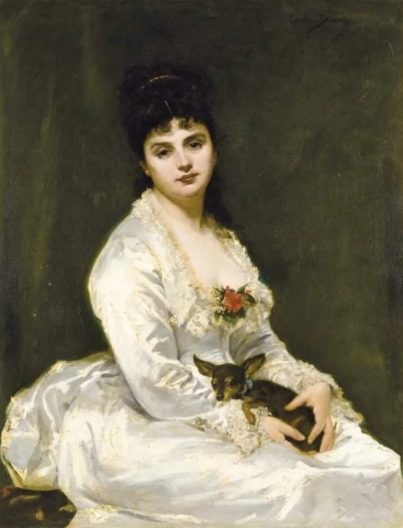 Portrait Of Madame Henry Fouquier 1876