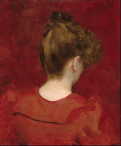 Study Of Lilia 1887